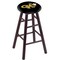 Holland Bar Stool Co Maple Counter Stool, Dark Cherry Finish, Georgia Tech Seat RC24MSDC - alternate 1